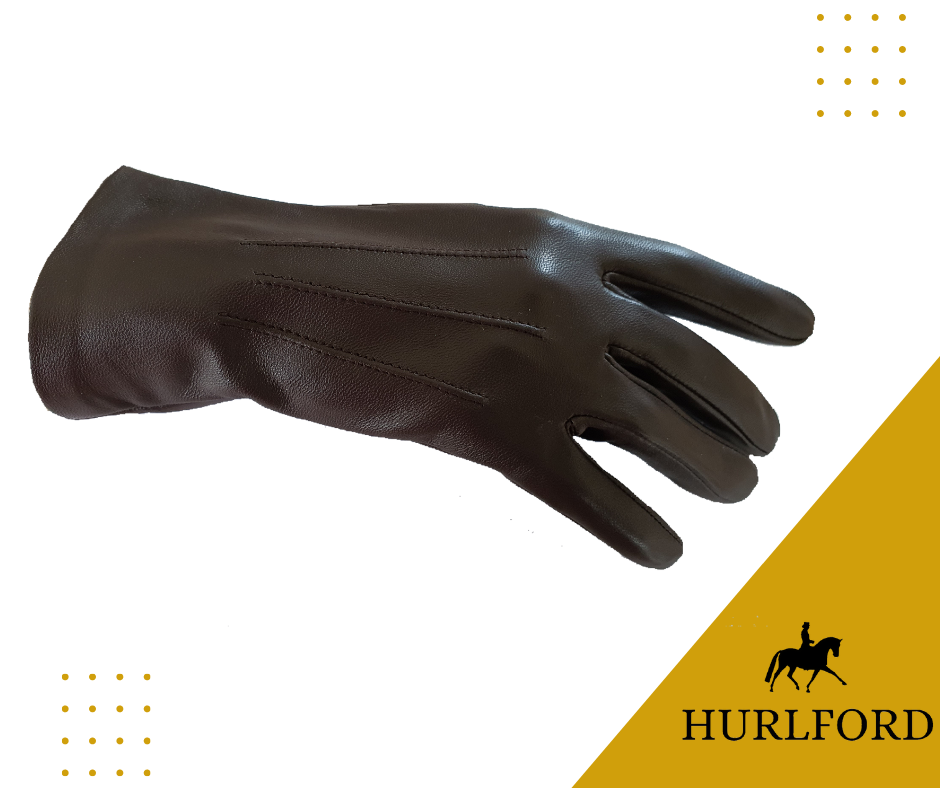 Childs Hurlford Brown Leather Gloves